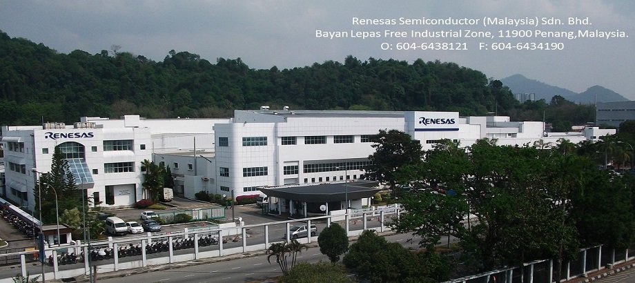 Toàn cảnh nhà máy sản xuất linh kiện điện tử bán dẫn RENESAS SDN BHD (Malaysia)
