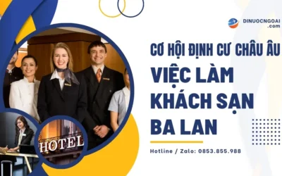 Tuyển nhân viên khách sạn đi Ba Lan | Đơn hàng XKLĐ Ba Lan cho Nam và Nữ