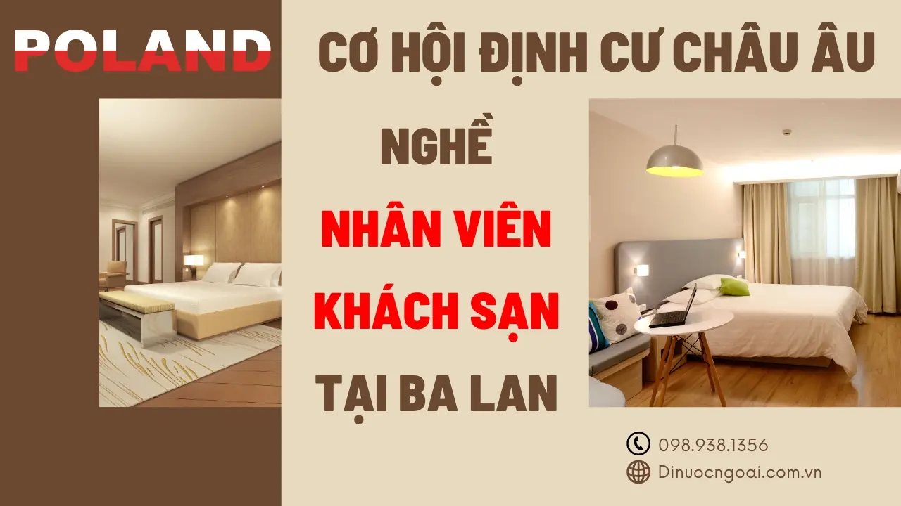 tuyen nhan vien khach san lam viec tai ba lan - xuat khau lao dong chau au