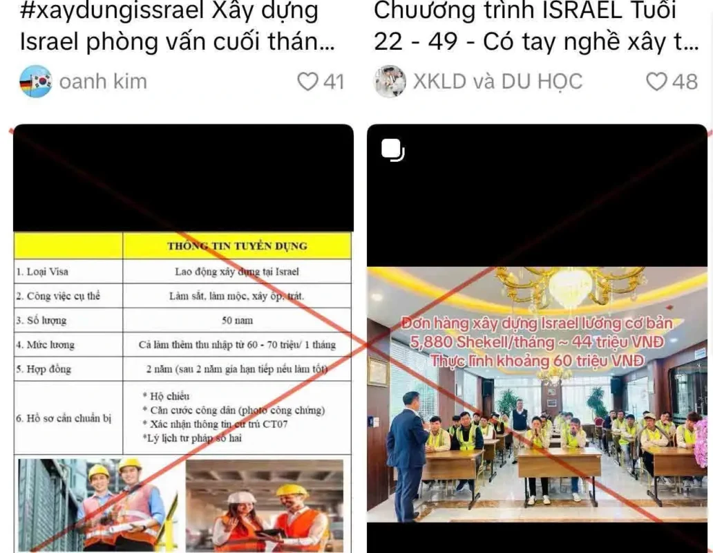 Cảnh báo lừa đảo xuất khẩu lao động Israel: 5 sự thật bạn cần biết! 3 canh bao lua dao xuat khau lao dong israel - xkld israel chưa duoc cap phep chinh thuc (2) (1)