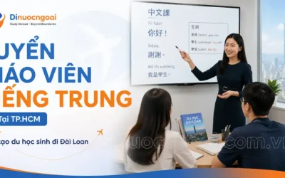 Tuyển giáo viên tiếng Trung tại TPHCM đào tạo du học sinh đi Đài Loan