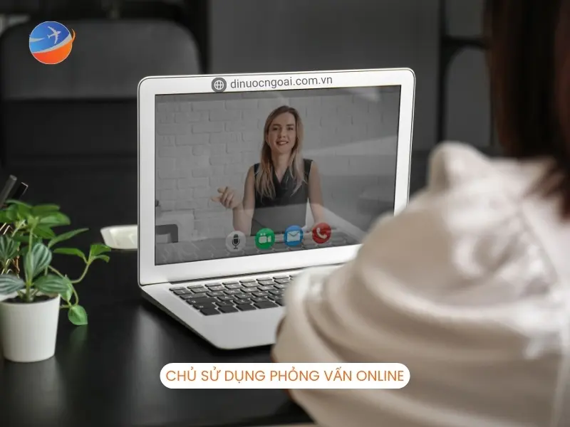XKLĐ Nga uy tín lương cao bay nhanh phí rẻ 1 Chủ sử dụng phỏng vấn người lao động qua Online