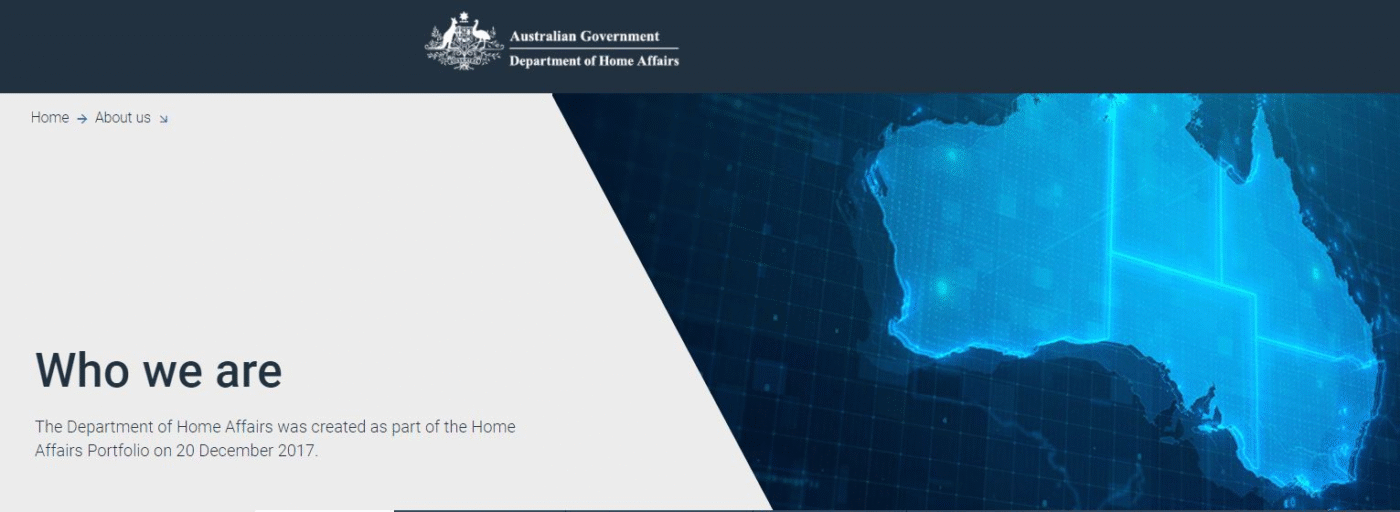 Xuất khẩu lao động Úc Visa 482: Thông tin cần biết từ A–Z Mới nhất 10 Screenshot website Home Affairs Úc - nguồn uy tín để tìm hiểu Visa 482 Úc