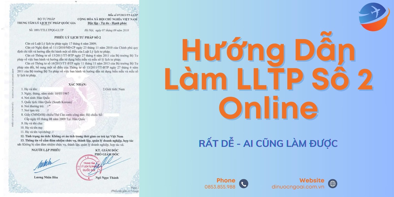 Hướng Dẫn Làm Lý Lịch Tư Pháp Số 2 Online (Trên VNeID) 2025: Rất Dễ Ai Cũng Làm Được