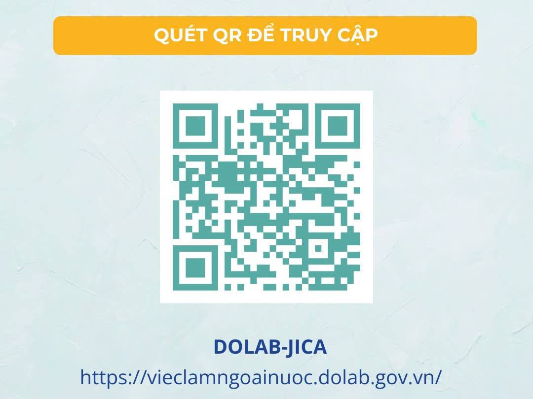 Quét mã QR để truy cập website của Dolab-Jica