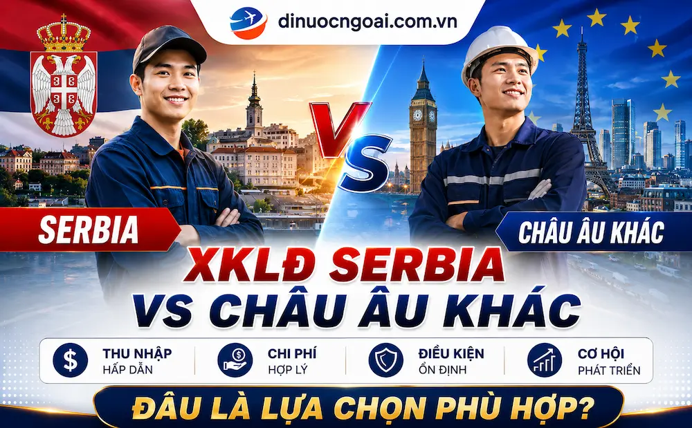 so sanh xuat khau lao dong serbia voi cac nuoc chau au khac - xkld serbia uy tin