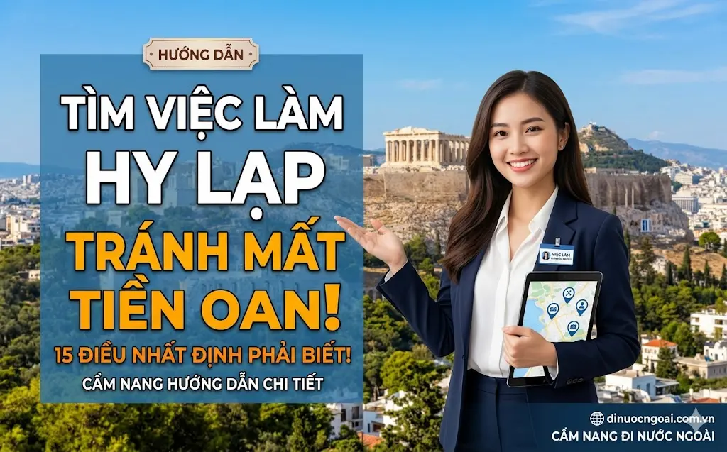 15 Điều khi tìm việc làm Hy Lạp nhất định phải biết để tránh mất tiền oan