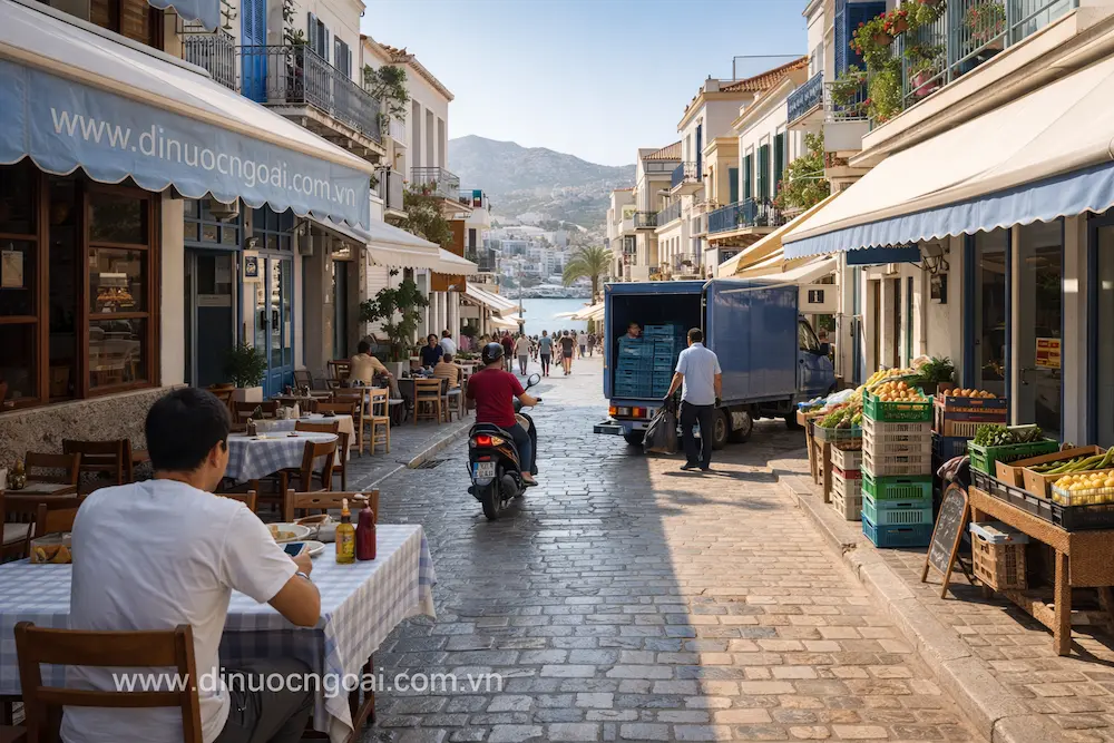 Xuất khẩu lao động Hy Lạp từ A đến Z: Việc làm, chi phí, lương, điều kiện mới nhất 3 Môi trường sống và làm việc thực tế khi bạn đi XKLĐ Hy Lạp