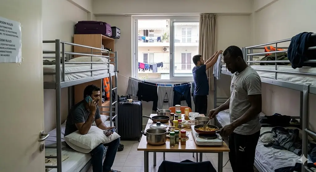 XKLĐ nông nghiệp Hy Lạp Có vất vả không, thu nhập ra sao, ai phù hợp? 22 Hình chụp chỗ ở và sinh hoạt của công nhân đi xuất khẩu lao động ngành nông nghiệp tại Hy Lạp