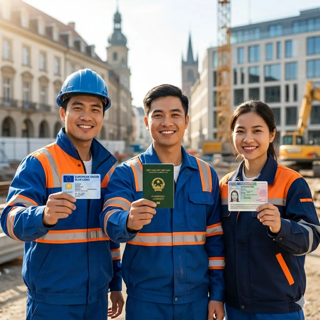 cong ty xuat khau lao dong chau au visa viec lam xkld chau au dinh cu chau au uy tin