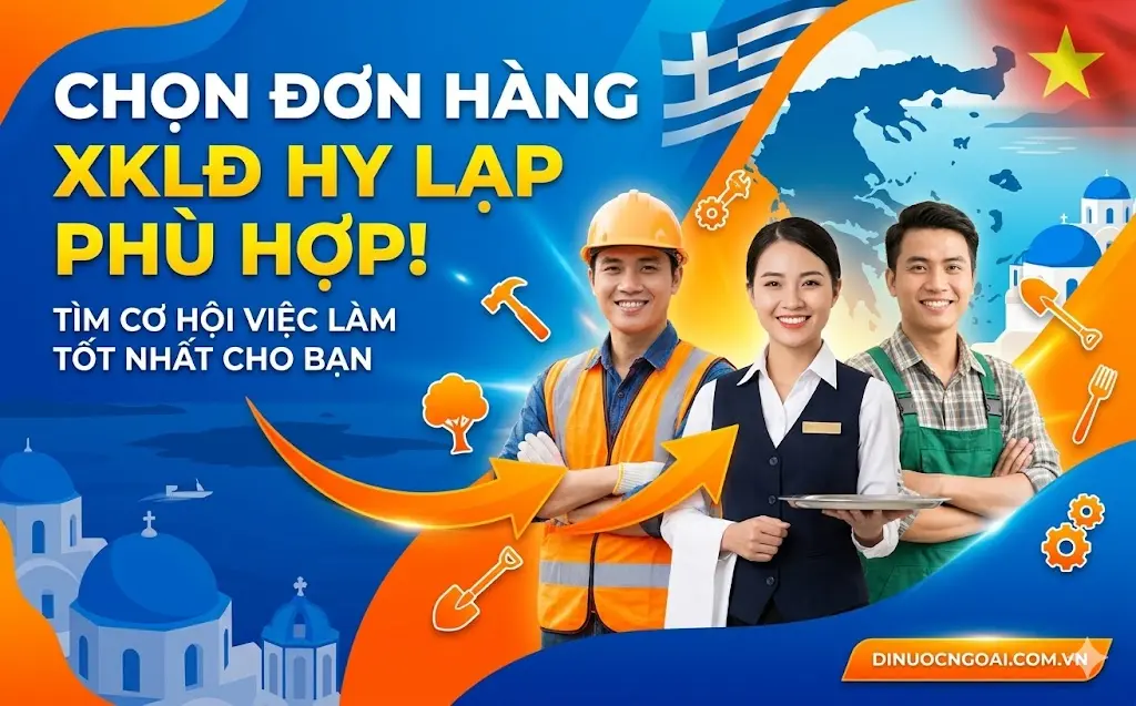 đơn hàng XKLĐ Hy Lạp : việc làm hy lạp nào phù hợp nhất với bạn