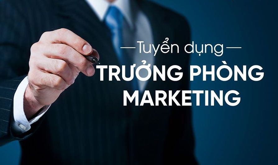 tuyển dụng trưởng phòng marketing 
