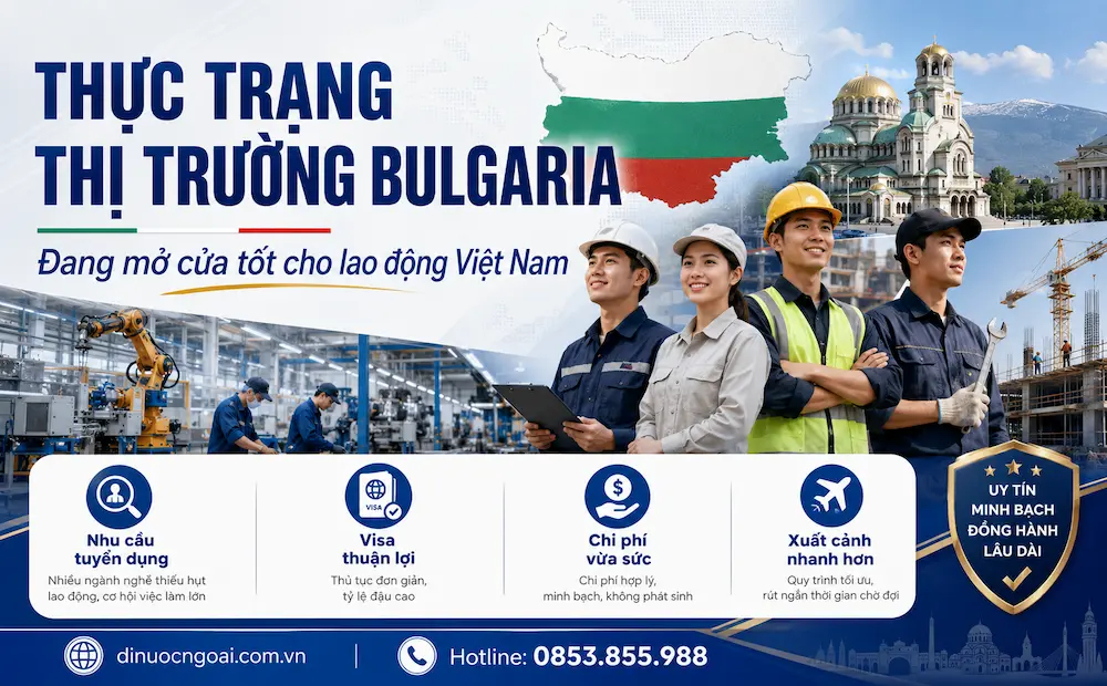 Thuc trang thi truong xuat khau lao dong bulgaria