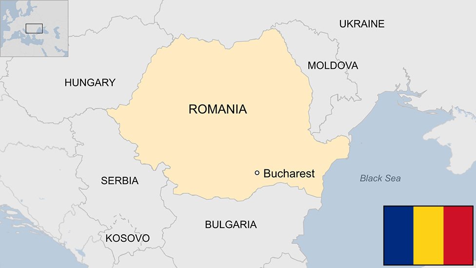ban do dat nuoc romania va bien gioi voi cac quoc gia chau au lang gieng