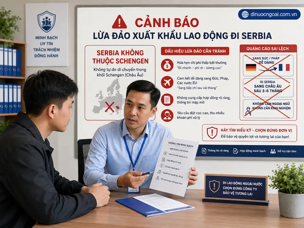 Xuất khẩu lao động Serbia từ A-Z: công việc, lương, điều kiện, chi phí và cách chọn công ty XKLĐ Serbia uy tín 15 canh bao lua dao xuat khau lao dong serbia