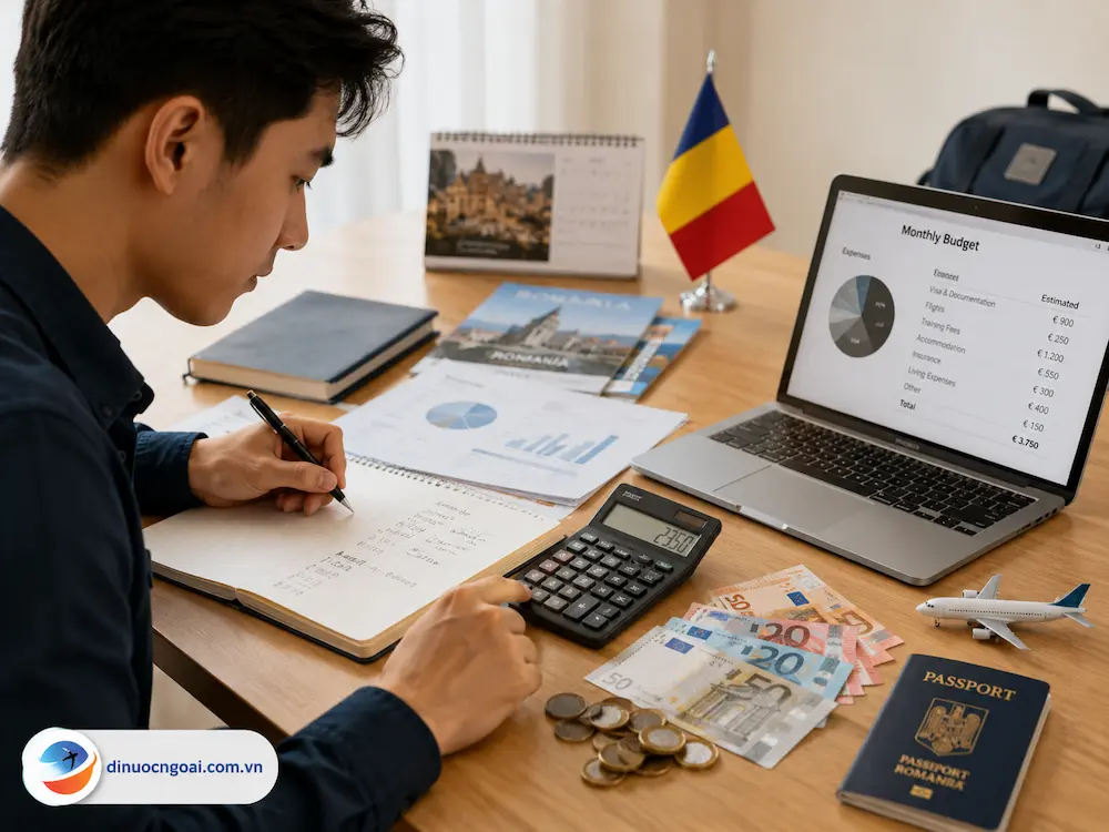 chi phi thu nhap Xuất khẩu lao động Romania - xklđ romania - xklđ rumani uy tín
