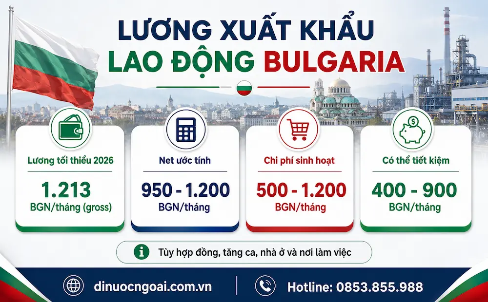 luong xuat khau lao dong bulgaria