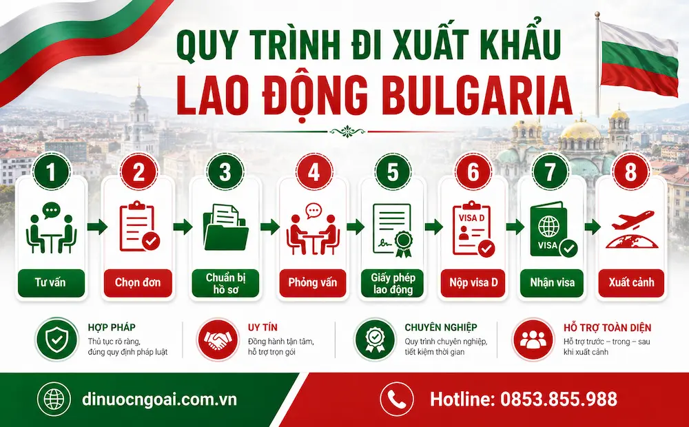 quy trinh xuat khau lao dong bulgaria