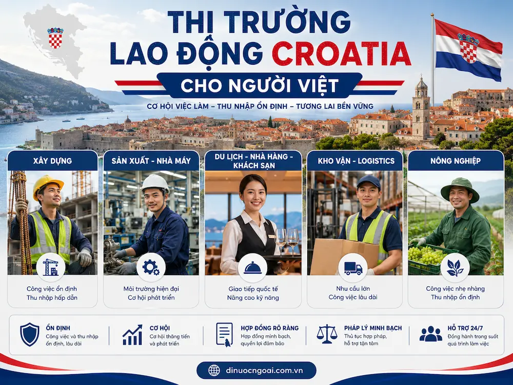 Tìm hiểu Xuất khẩu lao động Croatia từ A-Z: công việc, lương, điều kiện, chi phí và cách chọn công ty XKLĐ Croatia uy tín 9 thi truong xuat khau lao dong croatia - xkld croatia uy tin