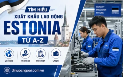 Tìm hiểu Xuất khẩu lao động Estonia từ A-Z: Điều kiện, lương, chi phí, visa và cơ hội cho lao động Việt Nam