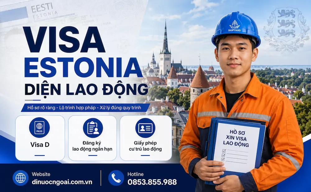 Tìm hiểu Xuất khẩu lao động Estonia từ A-Z: Điều kiện, lương, chi phí, visa và cơ hội cho lao động Việt Nam 4 visa estonia dien lao dong xkld estonia uy tin