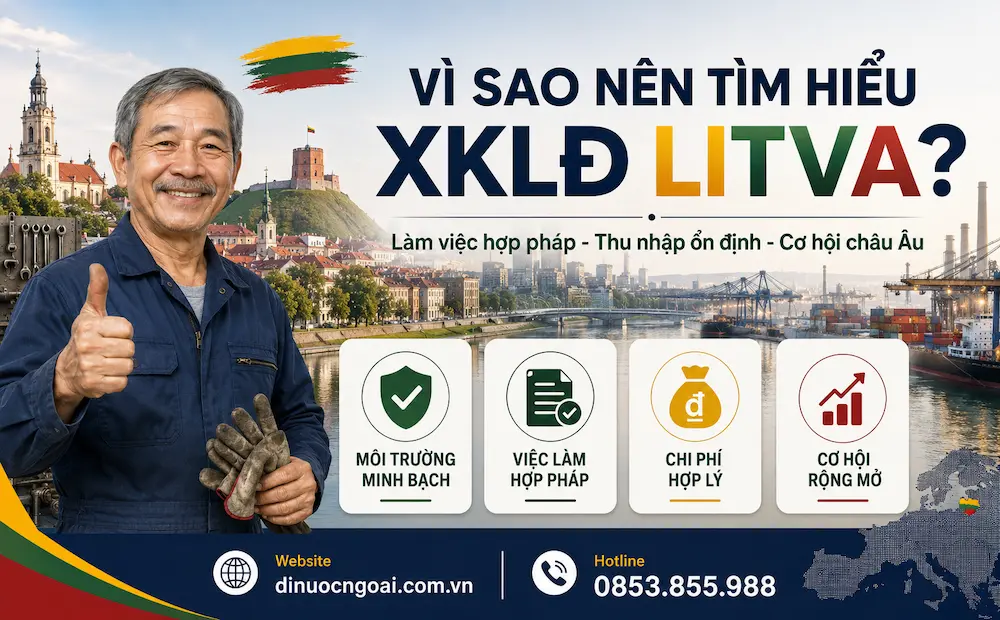 visa nen di xuat khau lao dong litva xkld litva uy tin