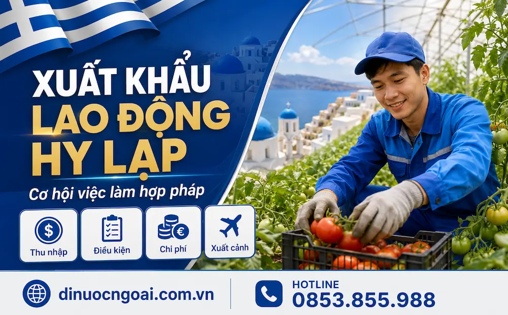 Tìm hiểu Xuất khẩu lao động Hy Lạp từ A-Z: công việc, lương, phí, điều kiện, quy trình & cách chọn công ty XKLĐ Hy Lạp uy tín xuat khau lao dong hy lap - co hoi viec lam xkld hy lap uy tin