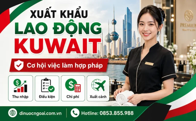 xuat khau lao dong kuwait - co hoi viec lam xkld cô oét uy tin