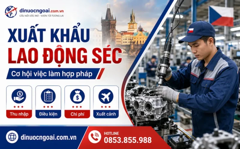 xuat khau lao dong sec - co hoi viec lam xkld cong hoa sec uy tin