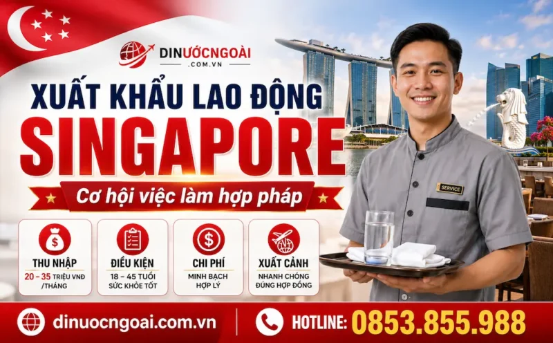 công ty xuất khẩu lao động singapore | trung tâm xklđ singapore uy tín hà nội tphcm