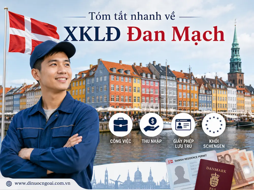 Tổng quan về XKLĐ Đan Mạch