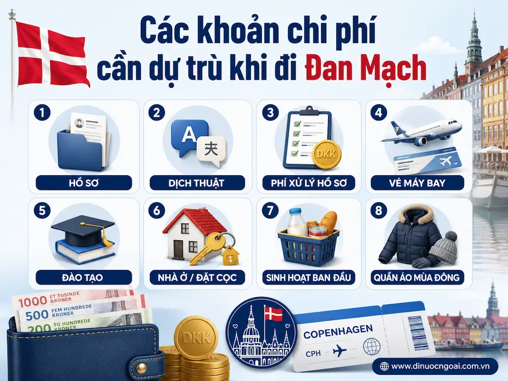 cac khoan chi phi du tru khi di lam viec o dan mach