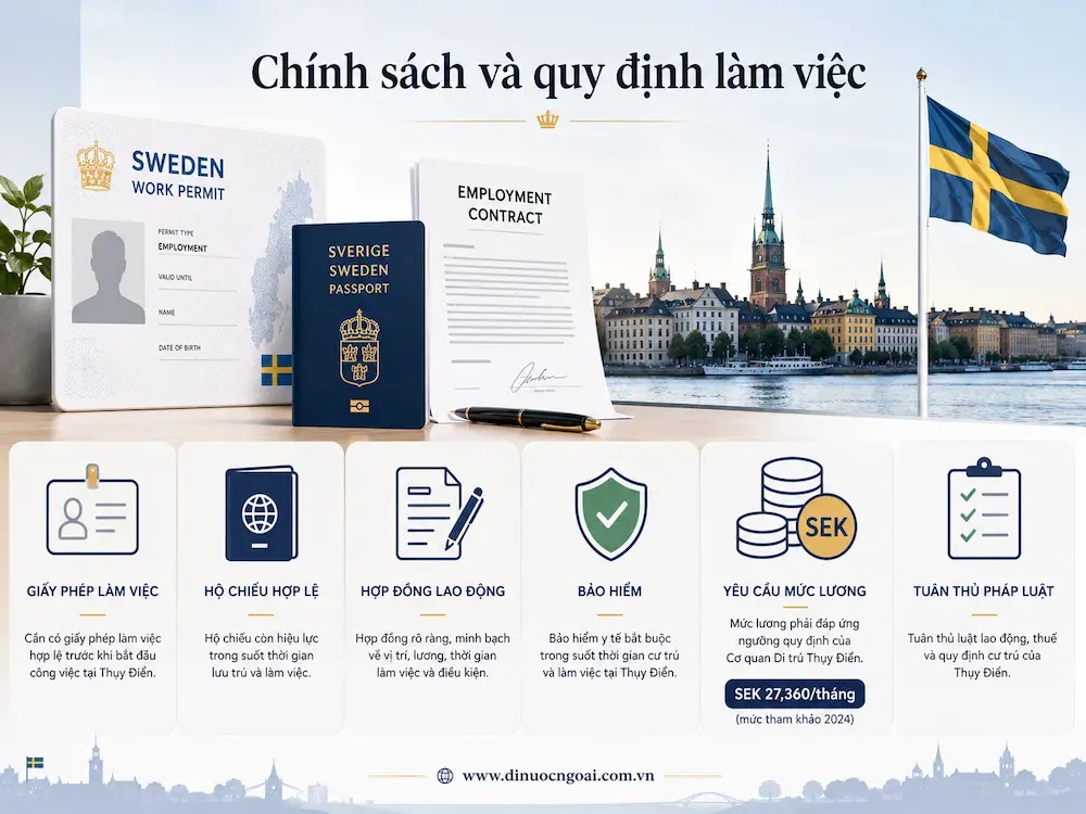 chinh sach visa va quy dinh lam viec tại thuy dien