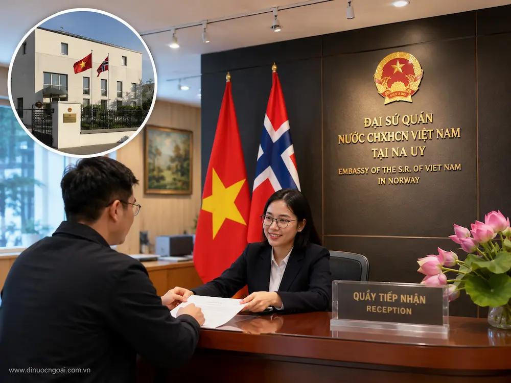 đại sứ quán việt nam tại na uy hỗ trợ công dân