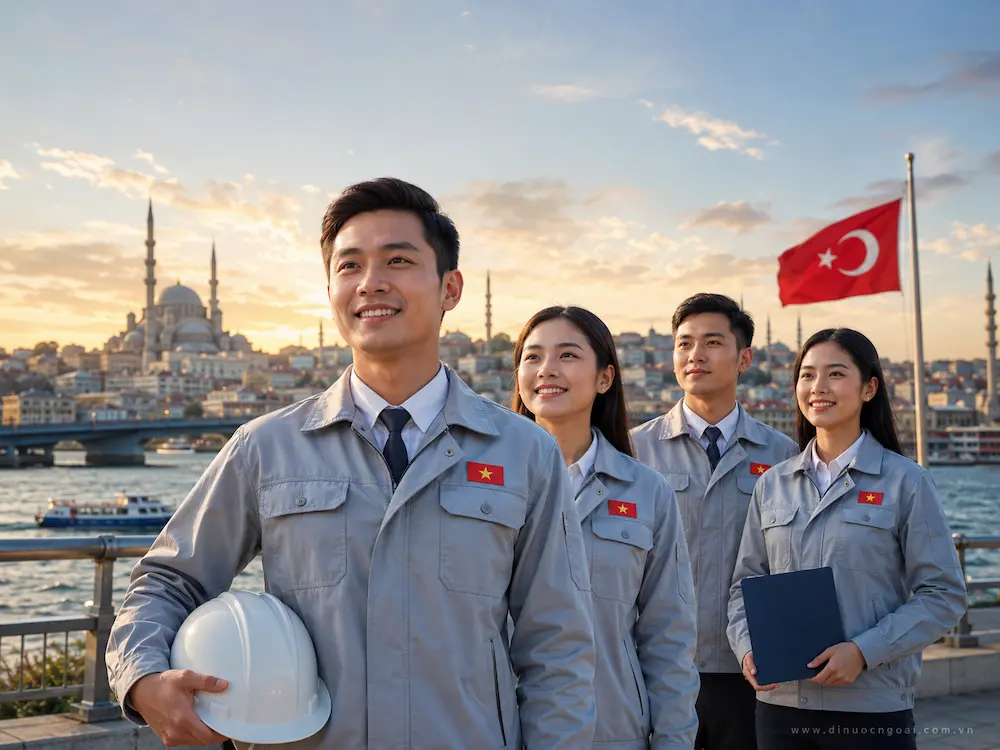 xuất khẩu lao động Thổ Nhĩ Kỳ