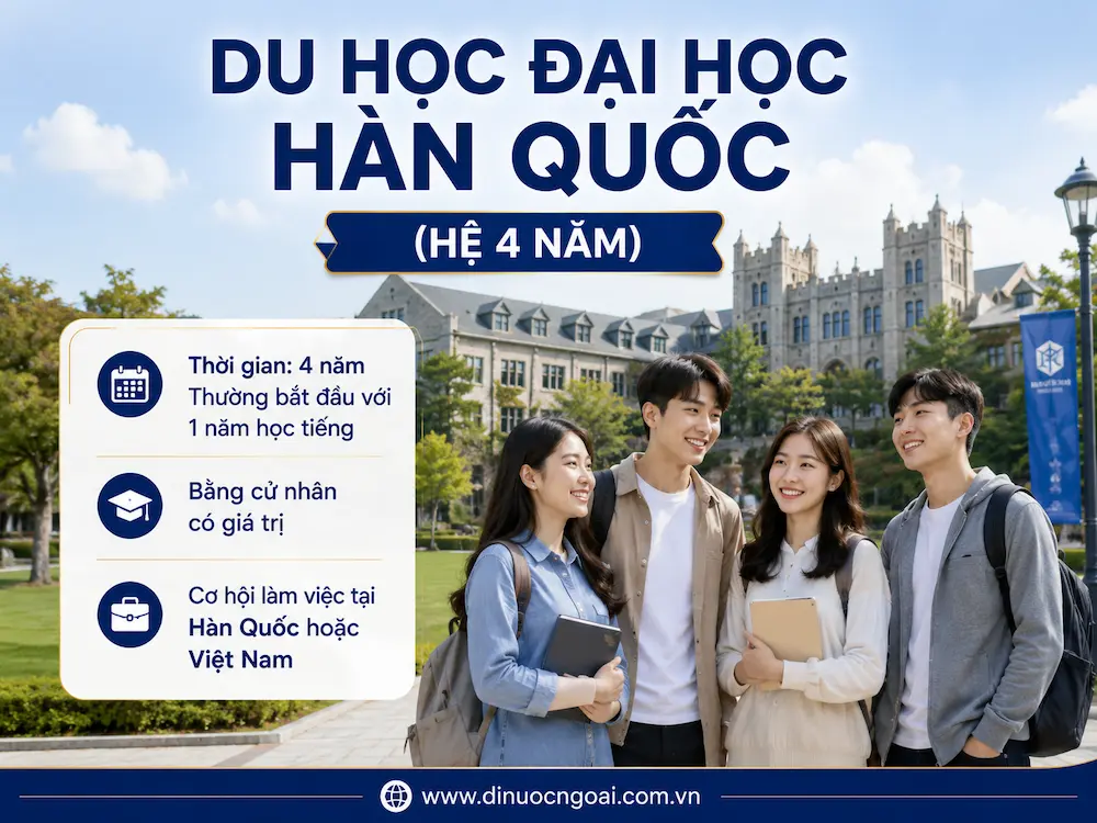 Du Học Hàn Quốc 2026: Cẩm Nang Toàn Diện Từ A-Z Cho Học Sinh & Phụ Huynh 2 du hoc han quoc he dai hoc 4 nam