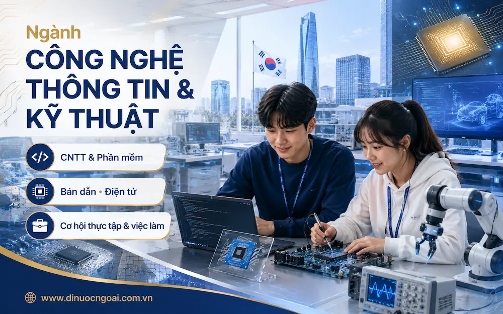 Du Học Hàn Quốc 2026: Cẩm Nang Toàn Diện Từ A-Z Cho Học Sinh & Phụ Huynh 11 du hoc han quoc nganh cong nghe thong tin va ky thuat