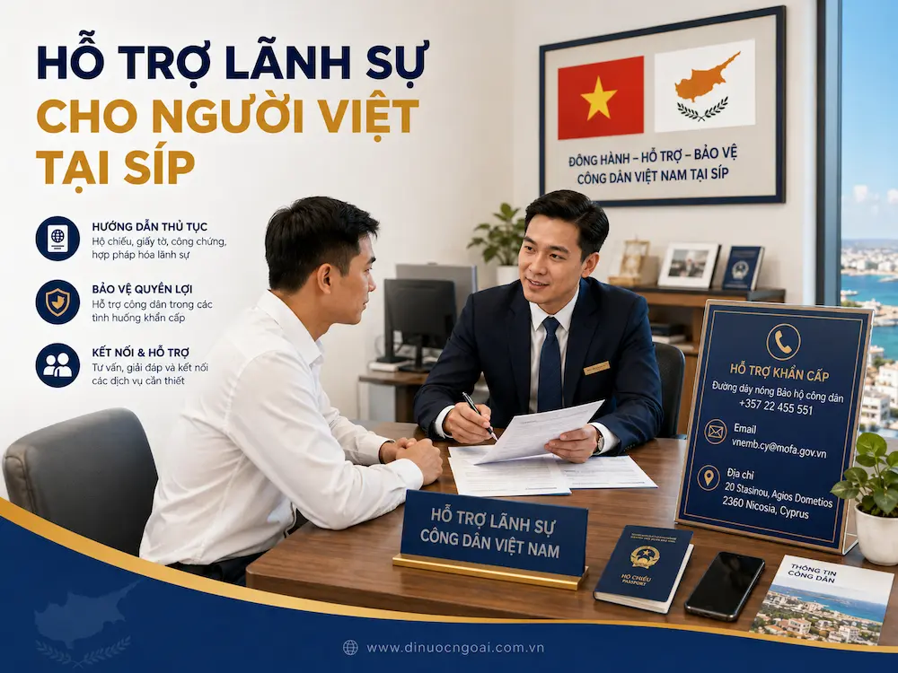 lanh su quan viet nam tai dao sip ho tro nguoi lao dong
