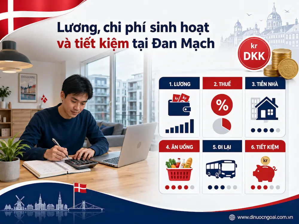luong chi phi sinh hoat va tiet kiem khi di lam viec tai dan mach