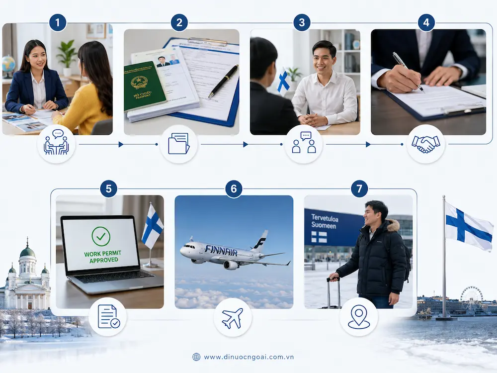 Xuất khẩu lao động Phần Lan từ A-Z: công việc, lương, điều kiện, chi phí và cách chọn công ty XKLĐ Phần Lan uy tín 16 quy trinh xuat khau lao dong phan lan