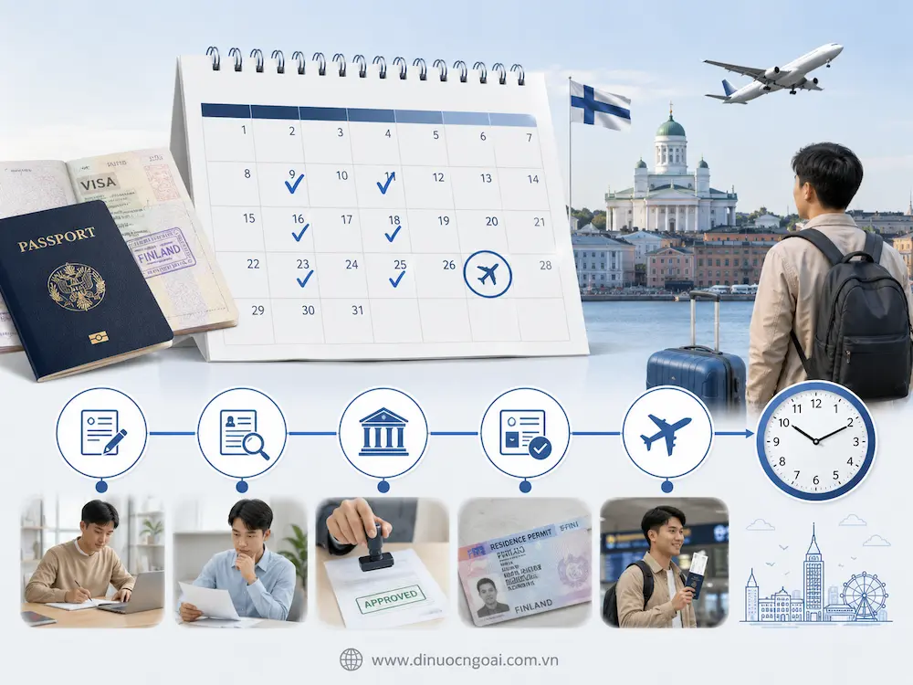 Xuất khẩu lao động Phần Lan từ A-Z: công việc, lương, điều kiện, chi phí và cách chọn công ty XKLĐ Phần Lan uy tín 17 thoi gian xuat canh khi di xuat khau lao dong phan lan