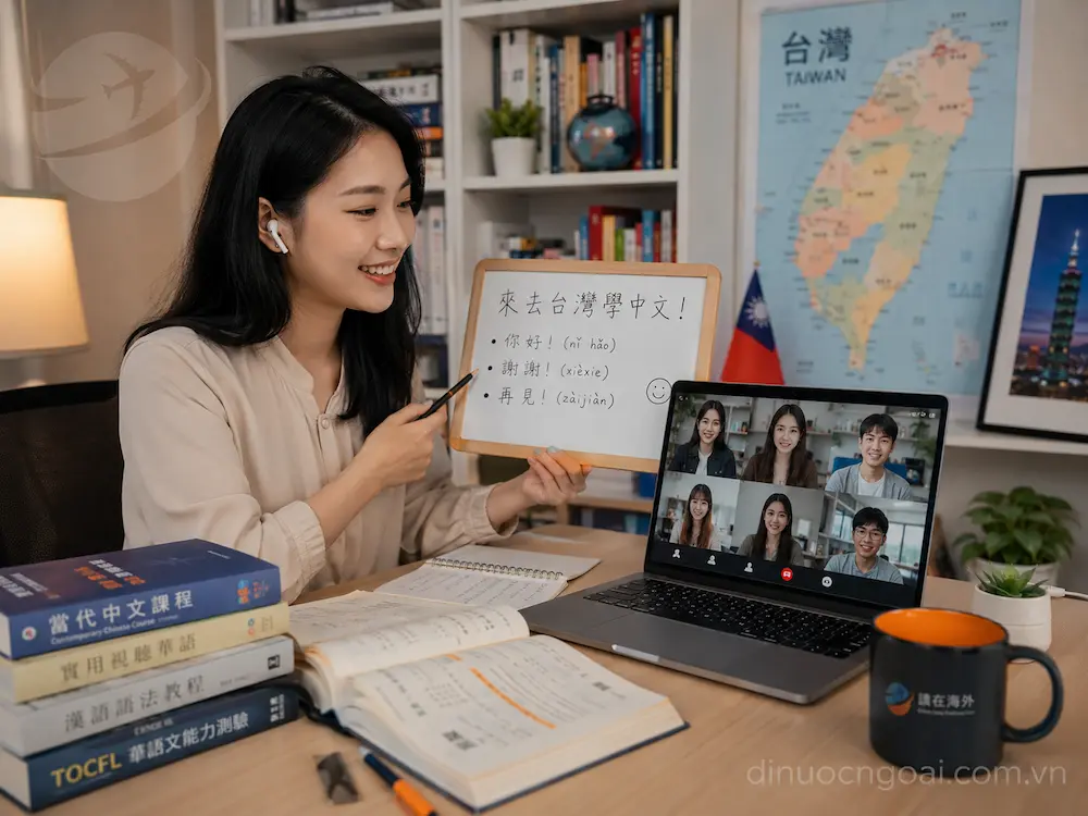 Tuyển Dụng Giáo Viên Tiếng Trung Online Đào Tạo Du Học Đài Loan