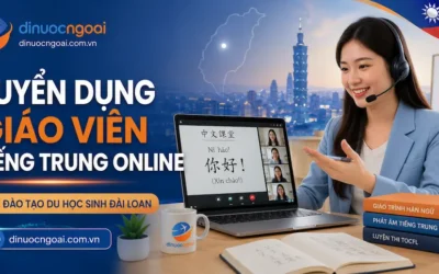 Tuyển Giáo Viên Tiếng Trung Online Đào Tạo Du Học Sinh Đài Loan