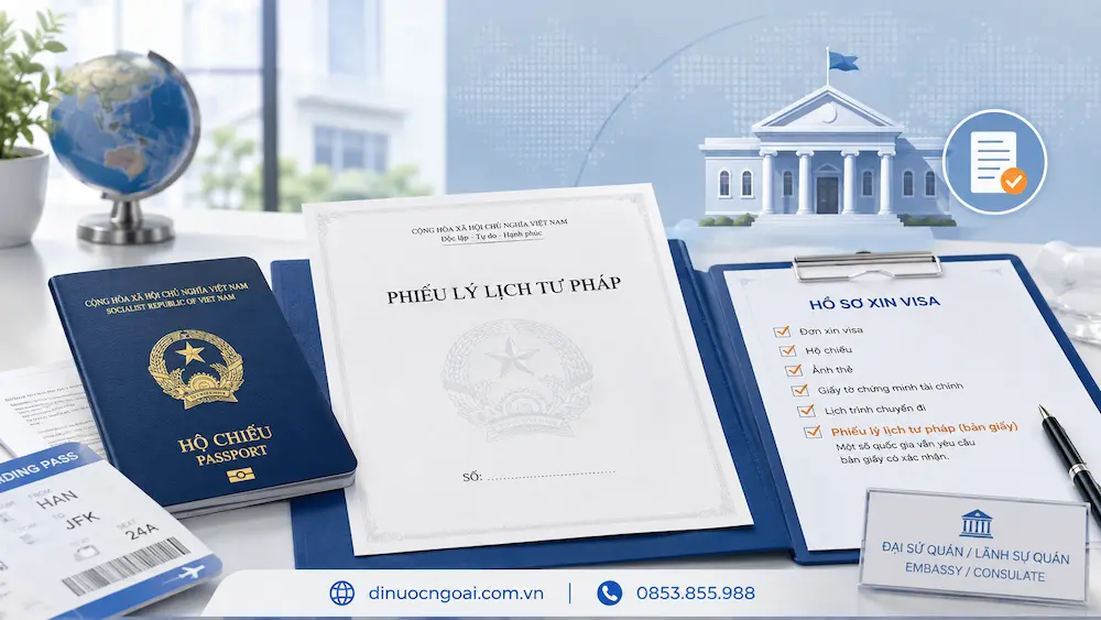 Lý Lịch Tư Pháp Là Gì? Cập Nhật Quy Định Cấp Bản Giấy Mới Nhất 2026 4 ho so xin visa di nuoc ngoai can ly lich tu phap