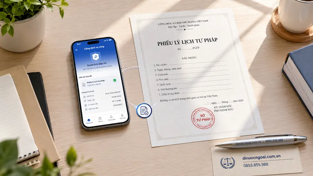 Lý Lịch Tư Pháp Là Gì? Cập Nhật Quy Định Cấp Bản Giấy Mới Nhất 2026 6 phieu ly lich tu phap ban giay